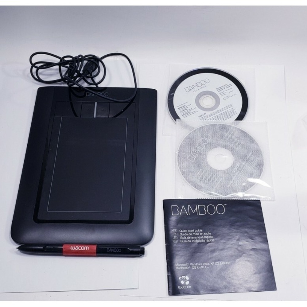 Wacom Bamboo CTH-460 Graphics Drawing Tablet With Pen